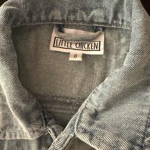 Stylish Kids Denim Jacket with Colorful Patches - Picture 4 of 4